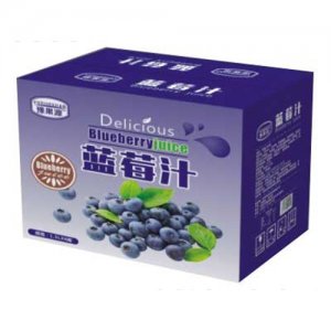 豫果源蓝莓汁礼盒装1.5Lx6瓶