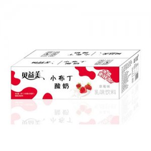 贝益美小布丁酸奶草莓味箱