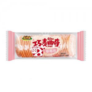 鑫米客草莓味巧麦曲奇酥性饼干称重