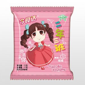 今食达二年三班香辣鸡翅味休闲小面27g