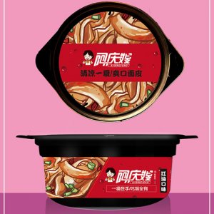 阿庆嫂麻椒面皮红油味盒装