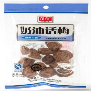 佳信奶油话梅65g