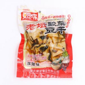 豆想你老坛酸菜豆干麻辣味
