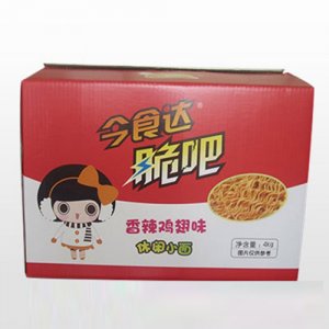 今食达脆吧香辣鸡翅味休闲小面