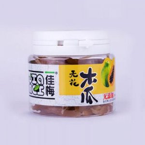 佳梅 时尚罐装无花木瓜干罐装