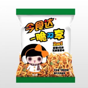 今食达一脆双享休闲小面芝麻葱香味