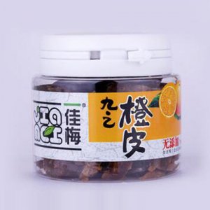 佳梅 优质橙皮 蜜饯零食果脯罐装