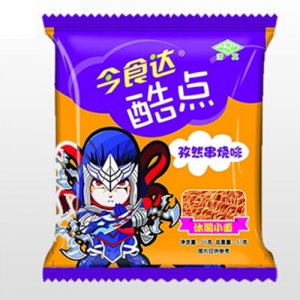 今食达酷点孜然串烧味休闲小面55g