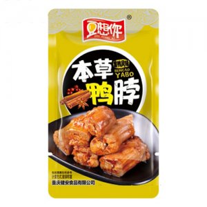 豆想你本草鸭脖黑鸭风味袋装