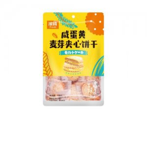 滨崎咸蛋黄麦芽夹心饼干108g