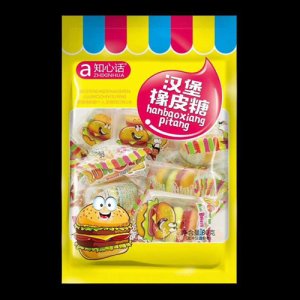 知心话汉堡橡皮糖80g