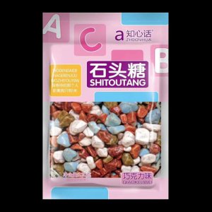 知心话石头糖巧克力味120g