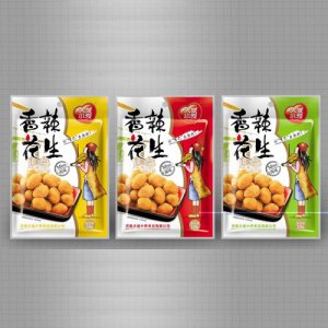 大城小爱香辣花生120g