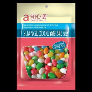 知心话酸果豆糖果80g