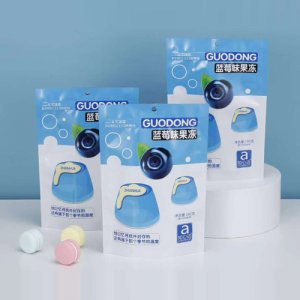知心话蓝莓味果冻160g