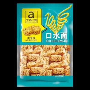 大城小爱口水面牛肉味100g