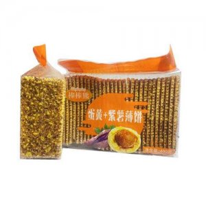 棒棒熊蛋黄+紫薯薄饼400g