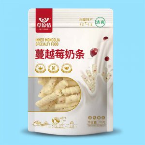草原情蔓越莓奶条150g
