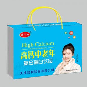 牧小白高钙中老年复合蛋白饮品箱装