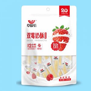 草原情双莓奶酥100g