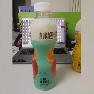 海帆桃橙派白桃甜橙复合果汁1.25L