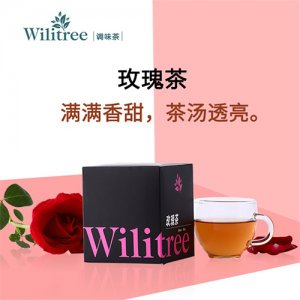 Wilitree玫瑰茶盒装