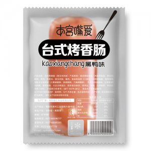 本宫嘴爱台式烤香肠黑鸭味