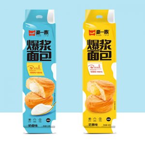 豪一鼎爆浆面包320g