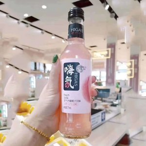 海帆嗨气水蜜桃汁饮料汽水