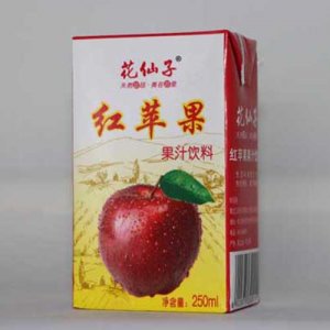 花仙子红苹果果汁饮料250ml