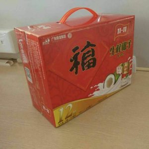 双十一生榨椰子汁12瓶装