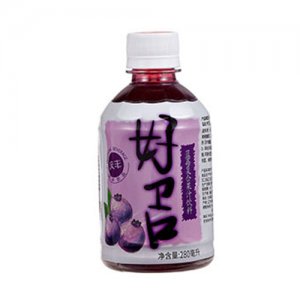 好卫口蓝莓汁280ml