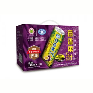 峰之雪百香果汁果肉型12罐装