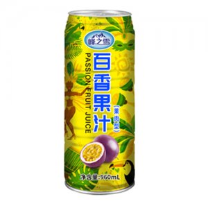 峰之雪百香果汁果肉型960ml