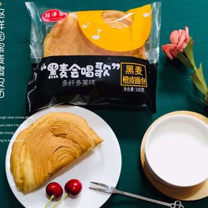 枢洋园黑麦橙皮面包