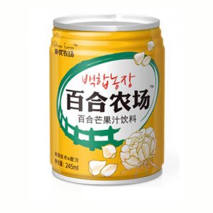 朴优农场百合芒果汁饮料