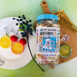 金崎益生元奶片牛奶味200g