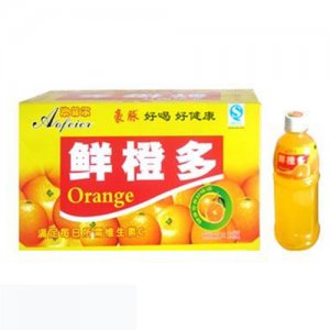 豪脉鲜橙多500ml