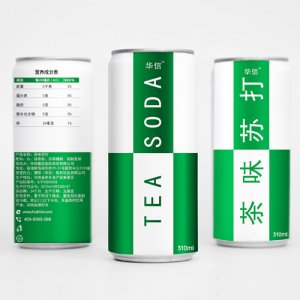 华信茶味苏打饮料310ml