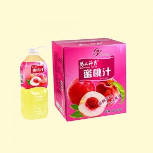 马氏神泉蜜桃汁2L