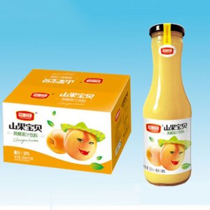 富顺康山果宝贝黄桃果汁饮料320mlx15瓶