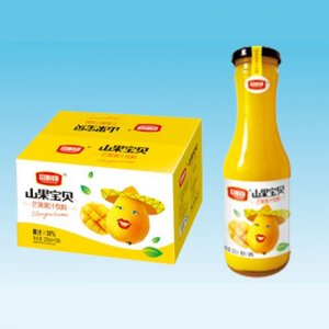 富顺康山果宝贝芒果果汁饮料320mlx15瓶