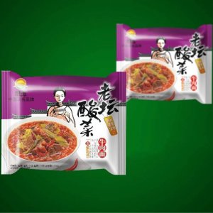 思杰老版相思面老坛酸菜味110g