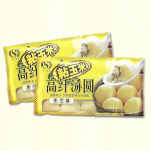 圣士粘玉米高纤汤圆