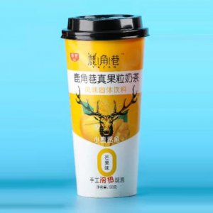 雅赞鹿角巷真果粒奶茶芒果味120g