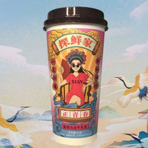 探险家正青春蜜桃乌龙牛乳茶125g