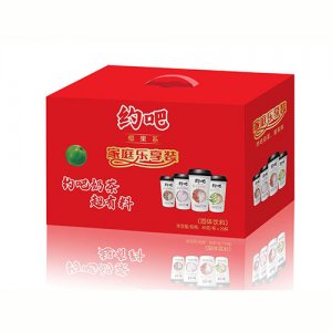 约吧红豆奶茶20杯箱装