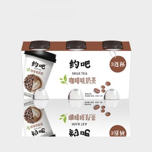 约吧咖啡味奶茶箱装