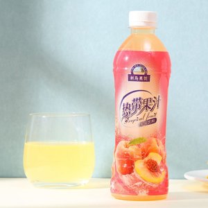 新马果饮热带果汁水蜜桃味饮料
