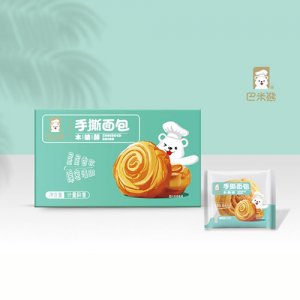 巴米熊木糖醇手撕面包箱装